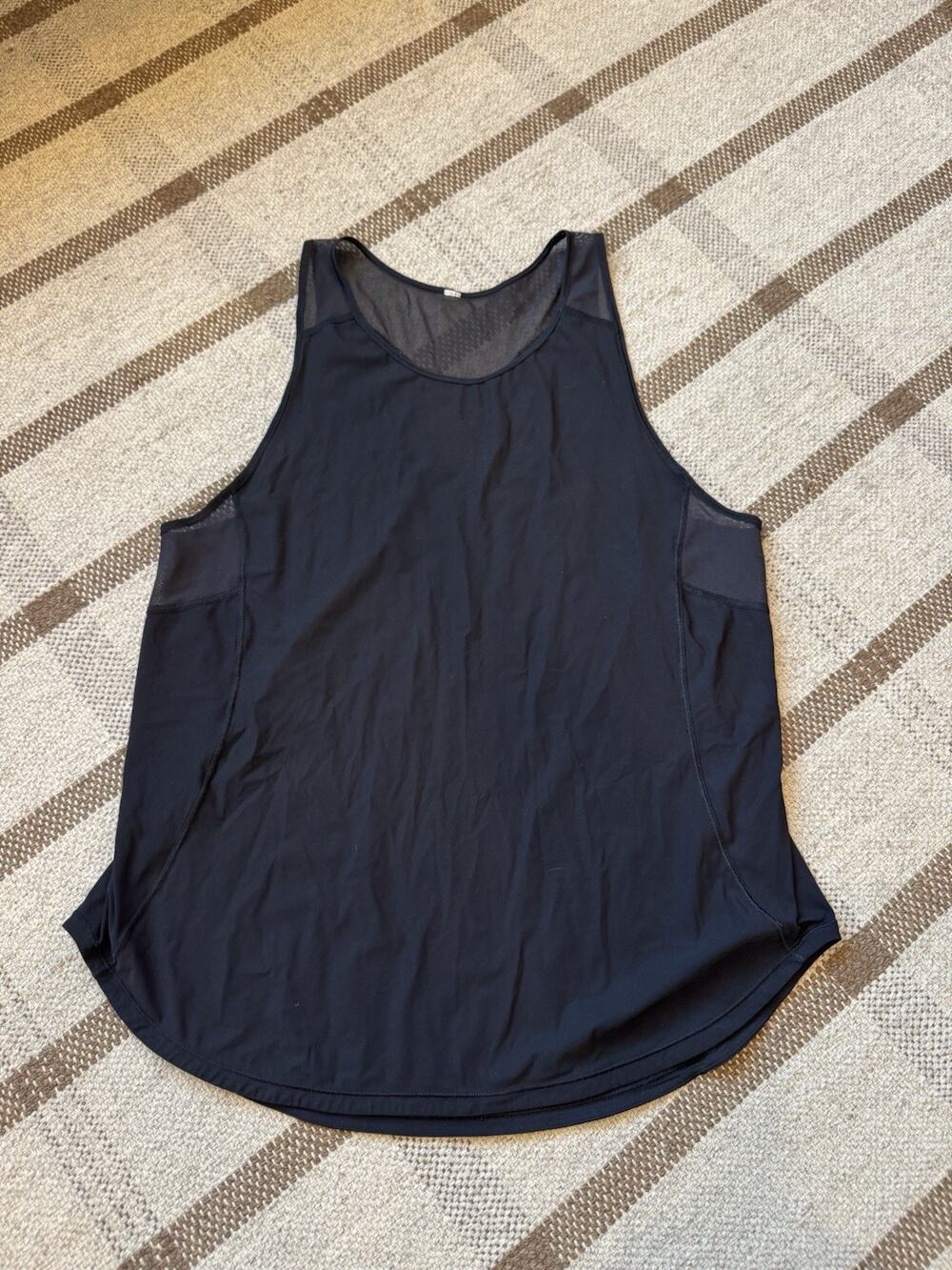 Lululemon Sculpt Tank Top Lightweight Breathable Mesh Athletic 10 Medium